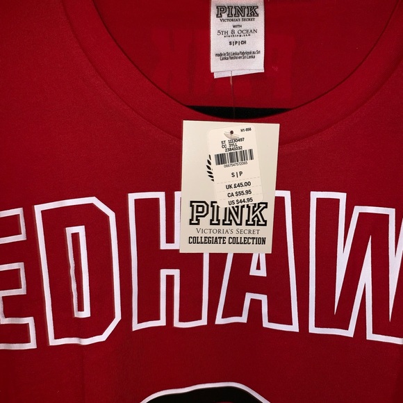 PINK University Miami RedHawks Sleep Shirt - NWT - Picture 3 of 5